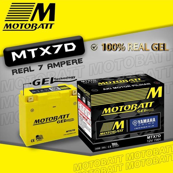 ACCU MOTOBATT MTX7D ORIGINAL / AKI MOTOR TIGER NOUVO TERBATAS