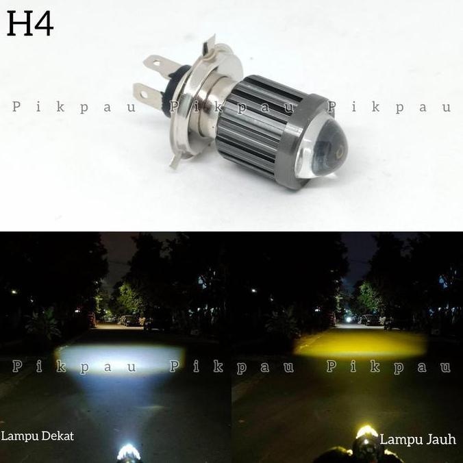 Lampu Utama H4 LED IBRIGHT Laser High Low Alqshop