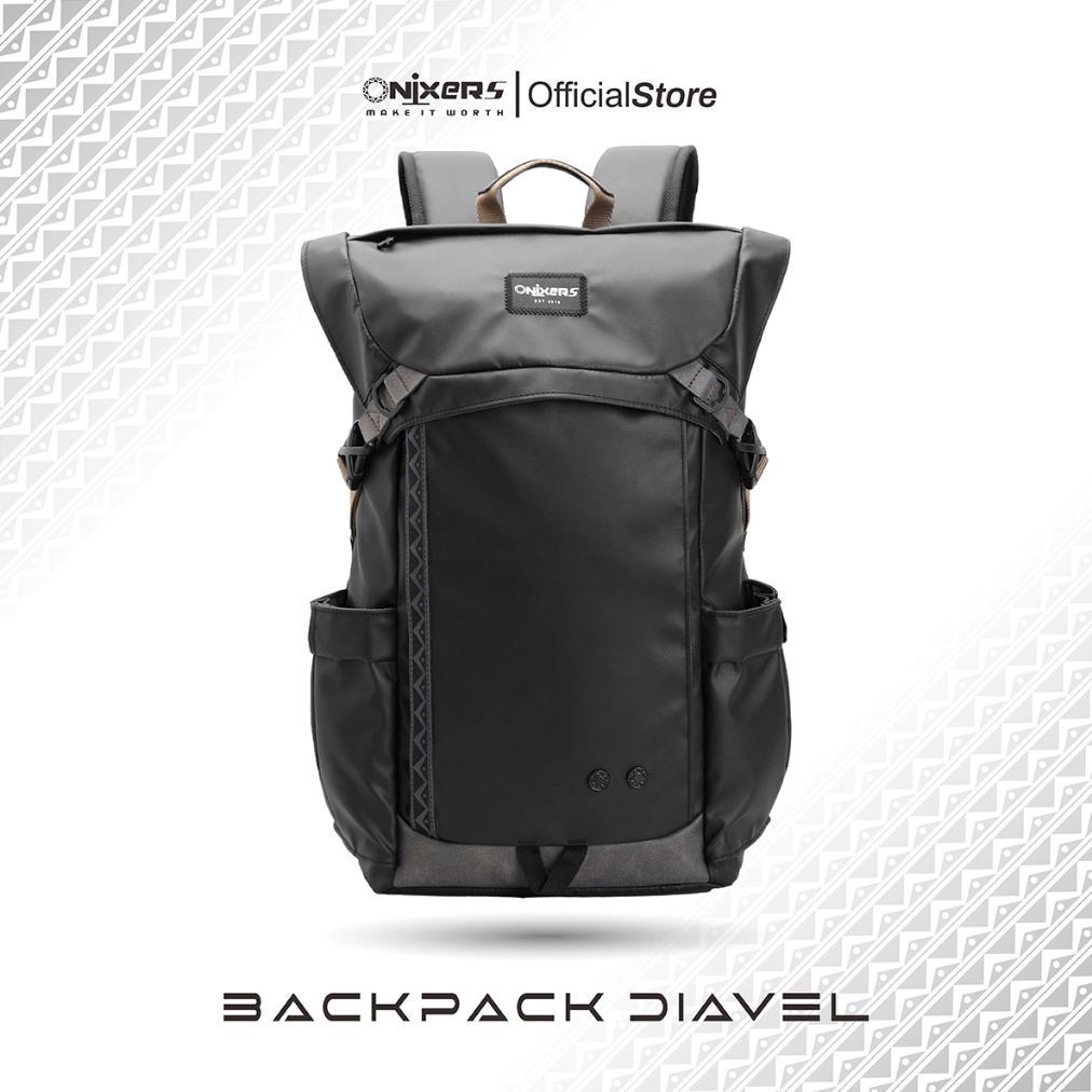 original onixers diavel tas backpack pria waterproof