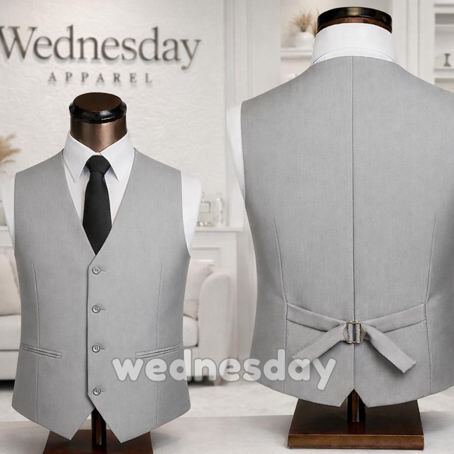 Wednesday Apparel - Vest Rompi Jas Pria Blazer Formal Basic