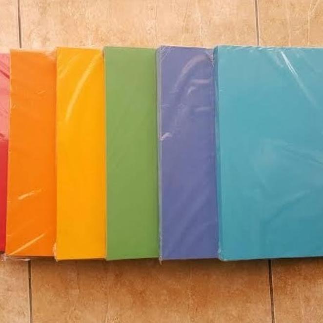 [ Pack 100 Lbr ] Karton Jilid Folio Bc Warna Tua / Karton Jilid F4 Bc / Karton Manila F4 / Karton Ma