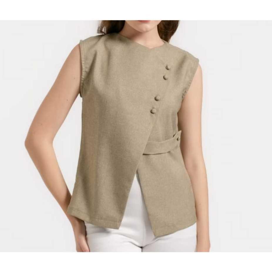Vest Cherish Rompi Wanita / Atasan Wanita Korean Style
