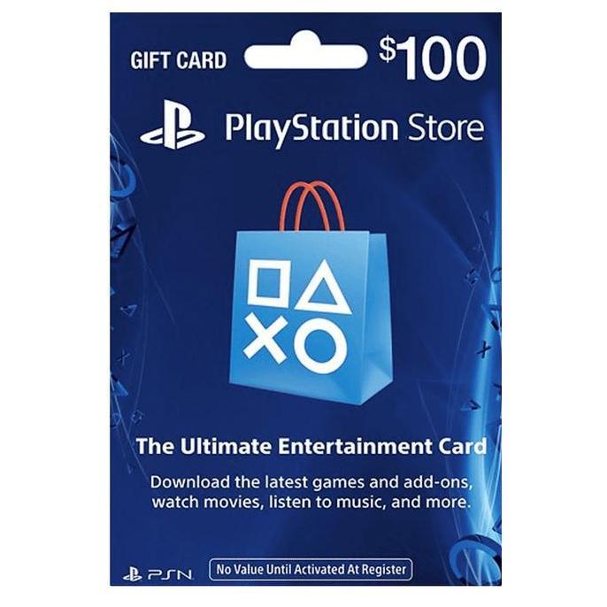 (Good) USA United States America Sony PSN PS5 PS4 PS3 PSVita 100 USD 100USD