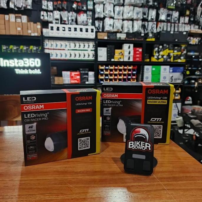 Duromoto X Osram CBI Pro - CBI Ultra LED Saklar Switch Driver Bracket Lampu Tembak Sorot Moge