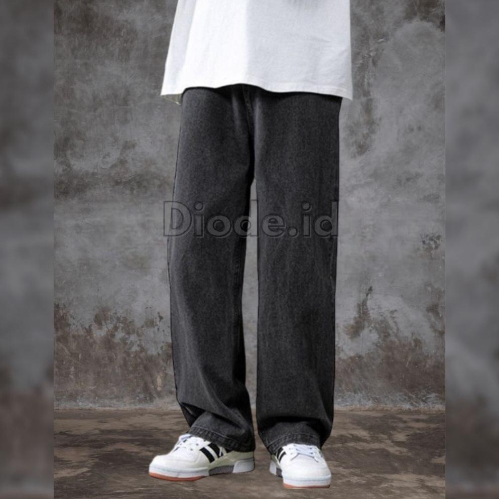 BESTPROMO CELANA JEANS PRIA CELANA KULOT PRIA CELANA KOREAN STYLE PRIA BAGGY PANTS PRIA STRAIGHT JEA