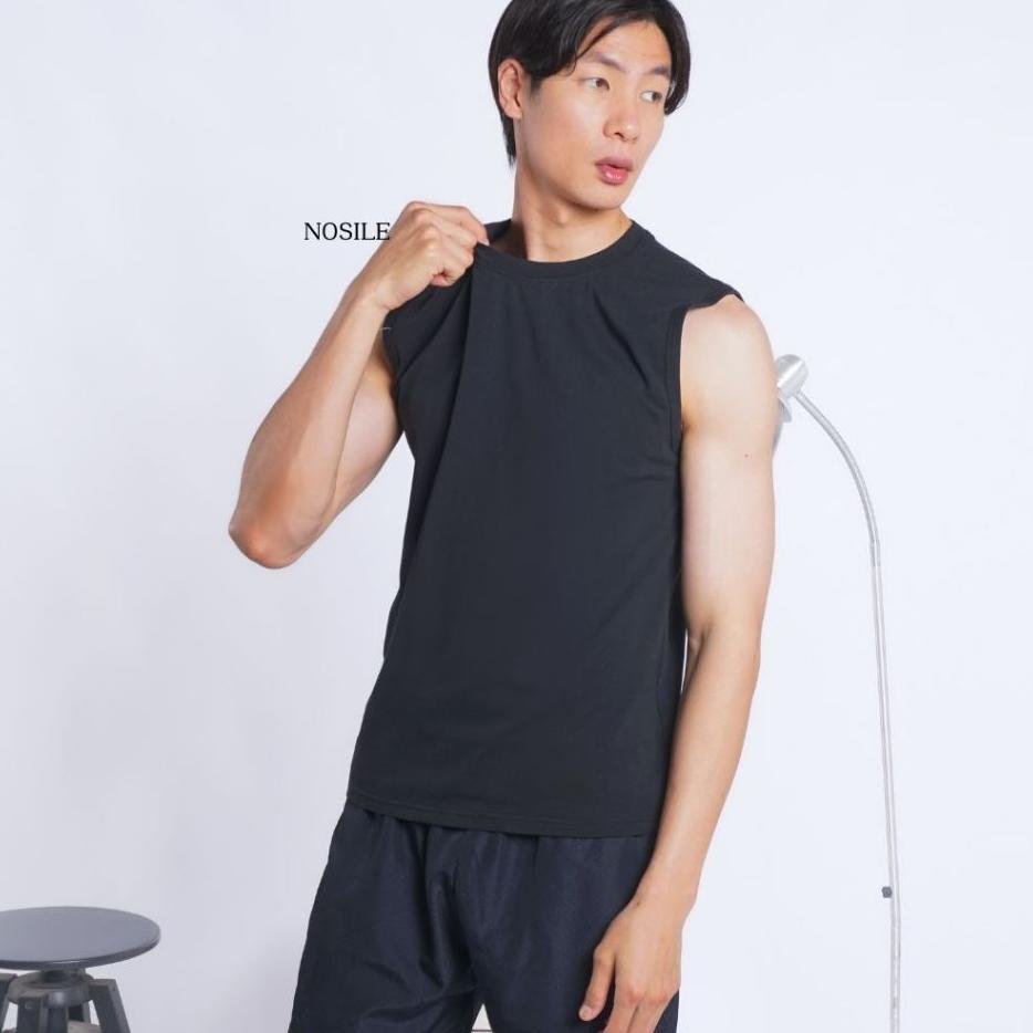 Nosile Kaos Singlet Pria Polos Lekbong Cotton Combed 40S