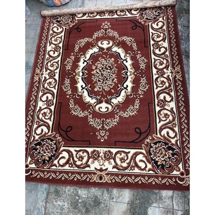 Kaet ALMAYA 160x210cm ambal permadani corak turki non rumbai