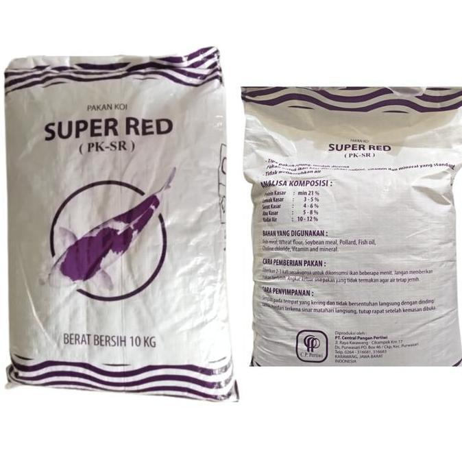 Mycats- Pk 5Mm 10 Kg Pakan Ikan Koi Pelet Pakan Ikan Cp Karungan 10 Kg