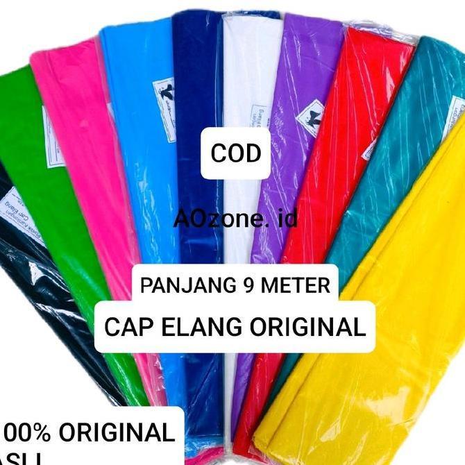 PLASTIK LAYANGAN CAP ELANG ORIGINAL || TEBAL GLOWING