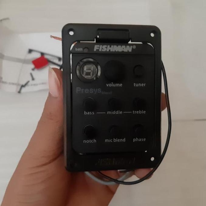 preamp / equalizer fishman+tuner digital import [terbaik]