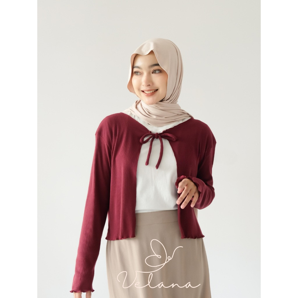 Gia Cardigan - Outer Korean Style - Minimalis Big Size Jumbo