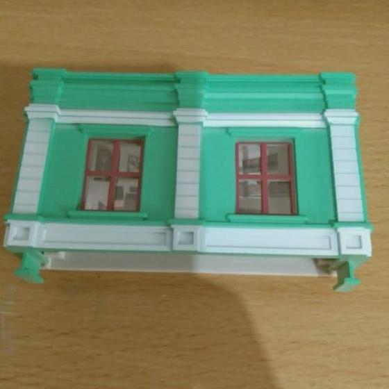 diorama rmz city part bangunan tingkat