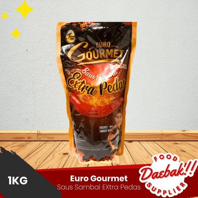 Pilihan - Euro Gourmet Saus Extra Pedas 1Kg | Gourmet Extra Pedas Halal