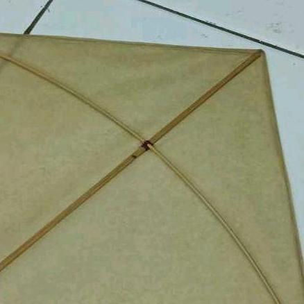 (ISI 100 PCS)Layangan Kertas Seot Polosan UK 54 Seot Super Aduan Stelan Arku Presisi Rapih dan Bagus