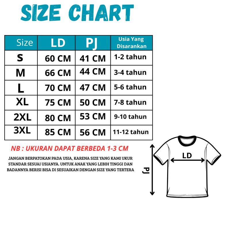 PROMO TERBARU Baju Kaos Fashion Anak Laki laki dan Perempuan Usia 1-12 Tahun Motif MACAN Fashion Ana