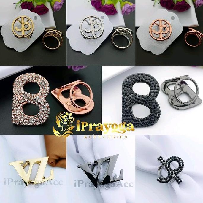 Ring Jilbab Buttonscarves | Ring Kerudung | Ring B | Ring JP | Ring Cincin Muslim Peniti