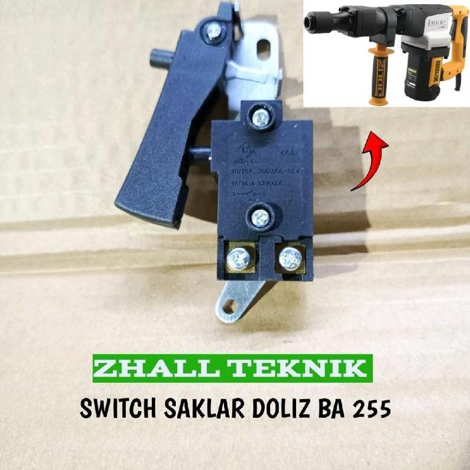 SWITCH SAKLAR UNTUK DOLIZ BA 255 MESIN JACK HAMMER ORIGINAL PART HARGA KHUSUS
