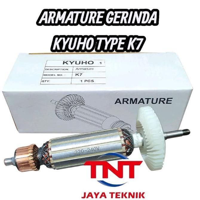 ARMATURE GERINDA TANGAN KYUHO K7 / ANGKER GERINDA KYUHO K7 / DINAMO ROTOR KYUHO K7 RESTOCK!