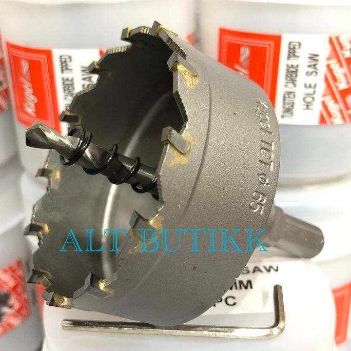 KUGEL HOLE SAW TCT 65MM - MATA BOR STAINLESS ORIGINAL !!! HEMAT