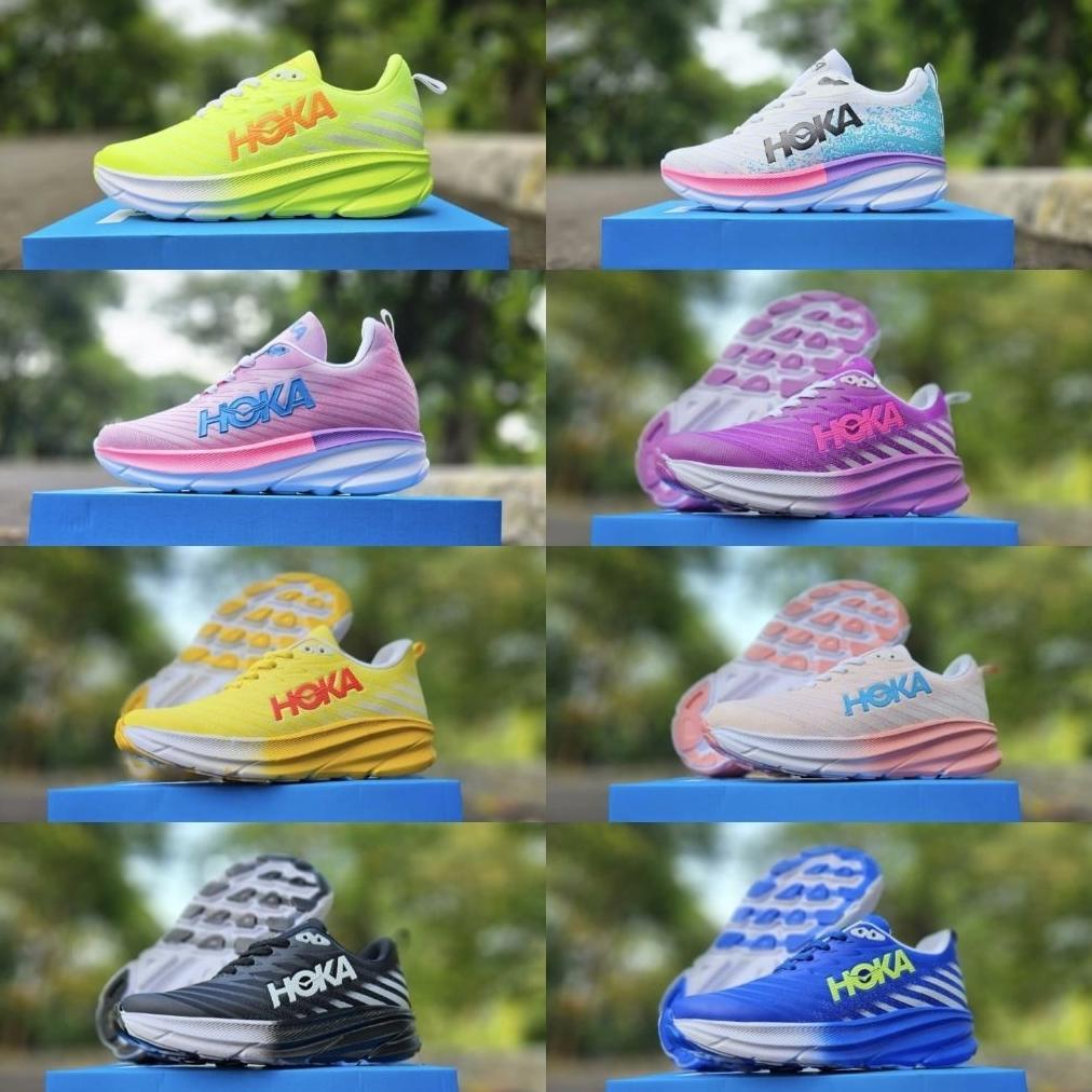 TERBARU SEPATU H0KA M4CH 5 RUNNING SPORT WANITA PRIA TERBARU | Sneakers Kets Sport Running Training 