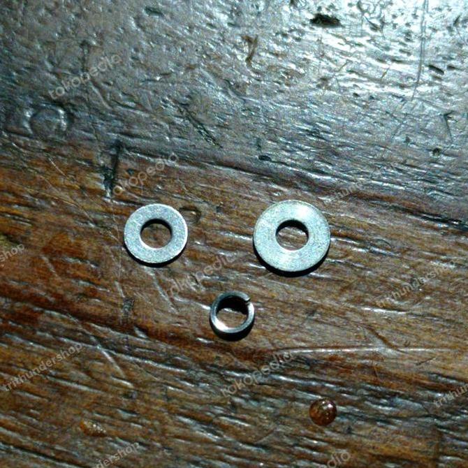 Ring Spacer Washer Flat Ring Per Rep Tamiya Nut Baut M2
