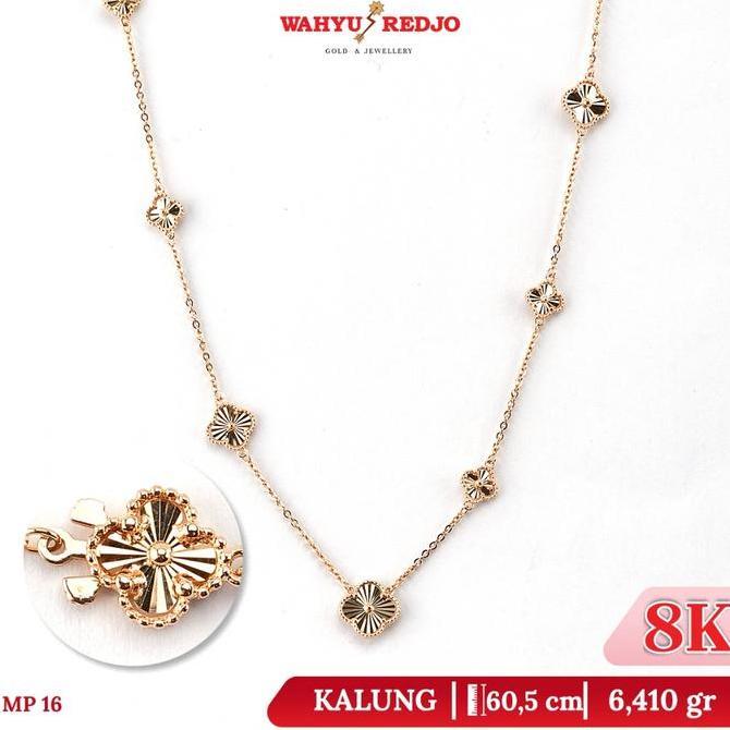 Kalung Emas Kembang Gold 8Kp Wahyu Redjo Pameran
