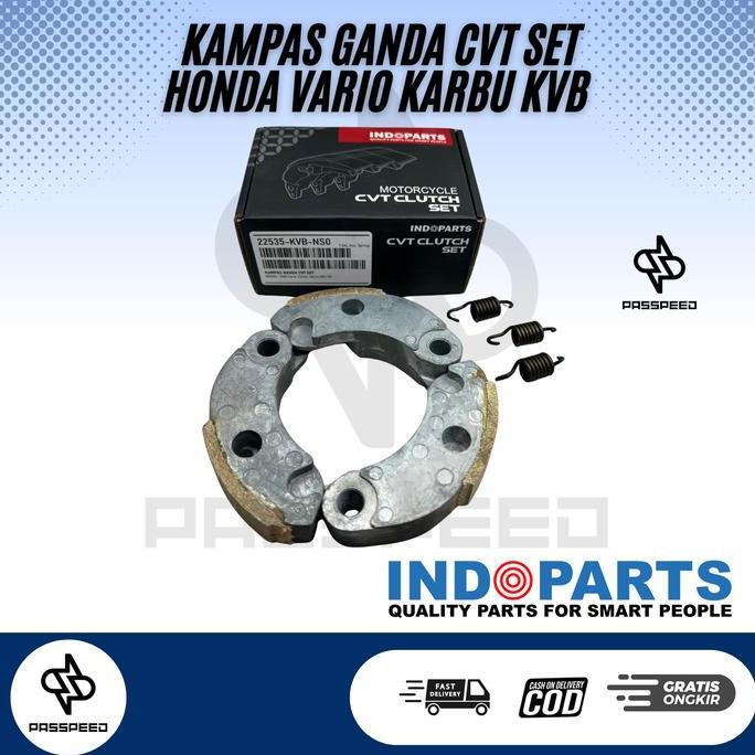 Kampas Ganda Cvt Kampas Cop Ganda Hnd Vario Karbu Vario Cbs 110 Indoparts Terbaik