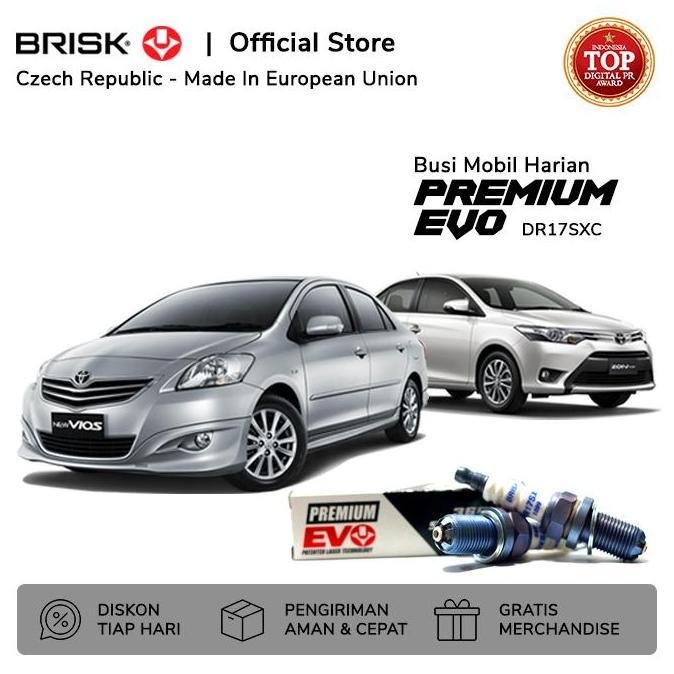 Busi Mobil Toyota Vios BRISK Premium Evo DR17SXC