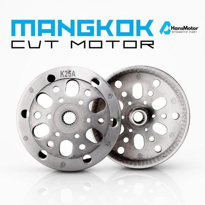 Mangkok Ganda Cvt K44 / K25A / Koj Beat Scoopy Genio Vario 110 Mangkok Anti Gredek Cvt Mangkok Ganda