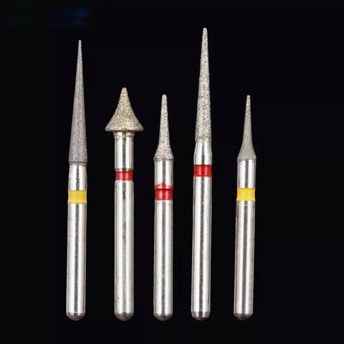 mata bor gigi dental burs highspeed orthodontic enamel set