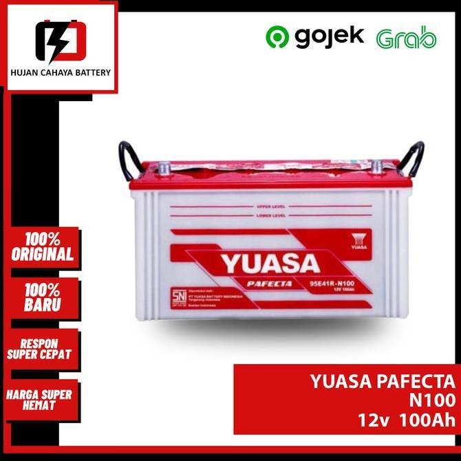 Aki Mobil YUASA PAFECTA N100 / N - 100 / N100 - Aki VOLVO N-10 TRUCK
