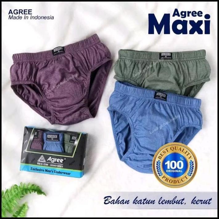 CD pria agree 8889 model Maxi / celana dalam agree 8889 / celana dalam laki-laki dewasa / CD agree 8
