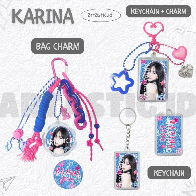 Giftyou- Bag Charm Aespa Ive Itzy New Jeans | Keychain Aespa Ive Itzy New Jeans |  Bag Charm Aespa |