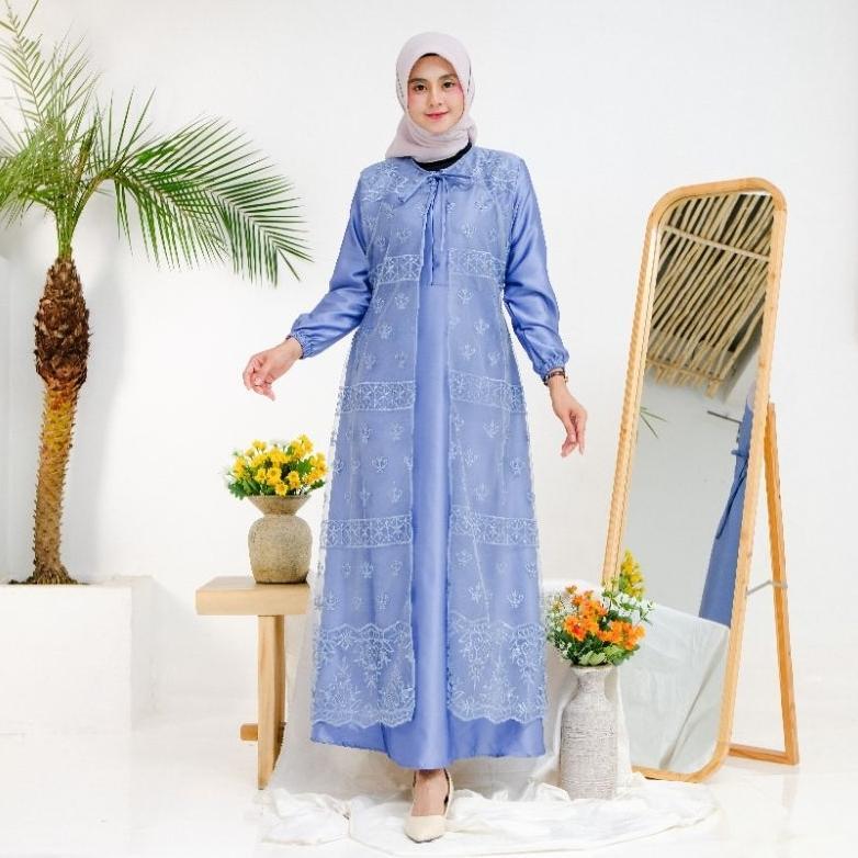 BEST SALE GAMIS ABAYA TERBARU BORKAT / TILE SAPTO MODEL DRESS BUSUI