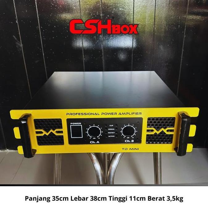 mf_ratna/ Box Power Amplifier CSH Ukuran 2u 2channel Seri Mini TD, GB, OCL (box 2u) 2ch Diskon