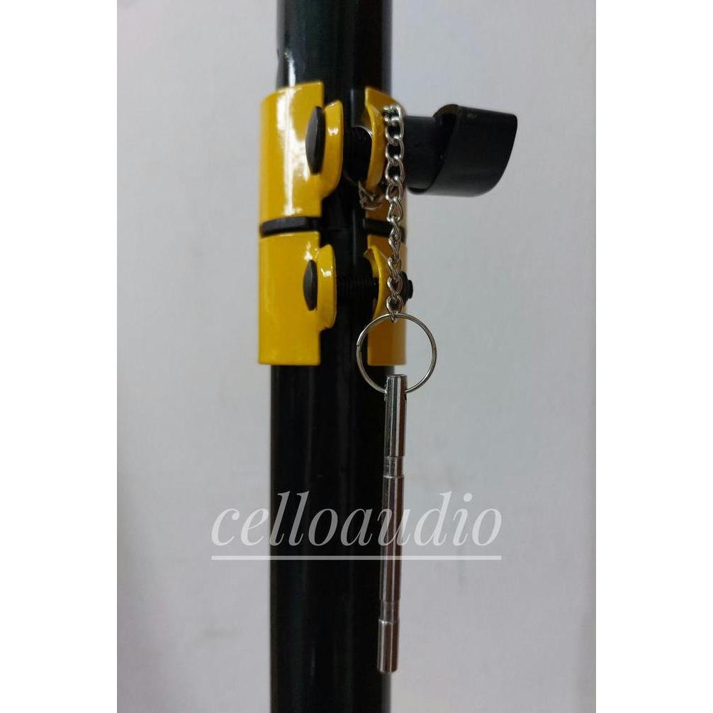 periperwy/ Speaker Stand Tripod Huzler HZ-808 (1 Set) Speaker Standing Full Besi Diskon