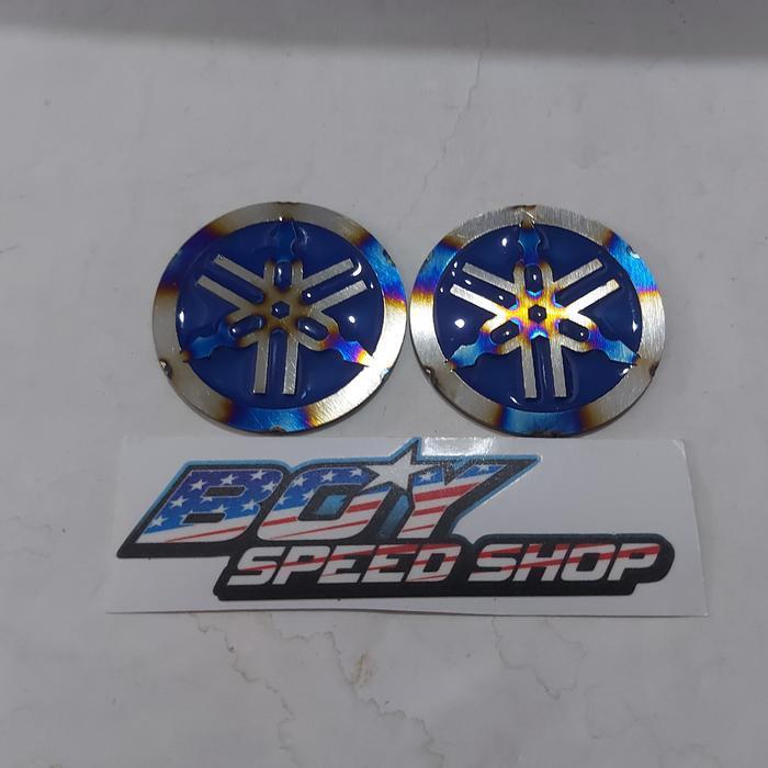 Logo yamaha xmax titanium Burn
