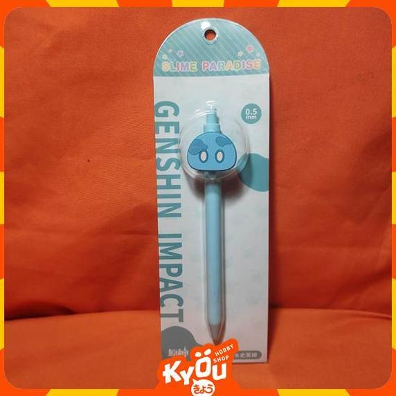 mainan - Pyro Dendro Electro Hydro Geo Cryo Anemo Slime Pen - Genshin Impact Diskon
