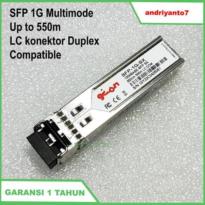 SFP 1G 300m Multimode Compatible Ubiquiti UniFi Netgear EdgeCore