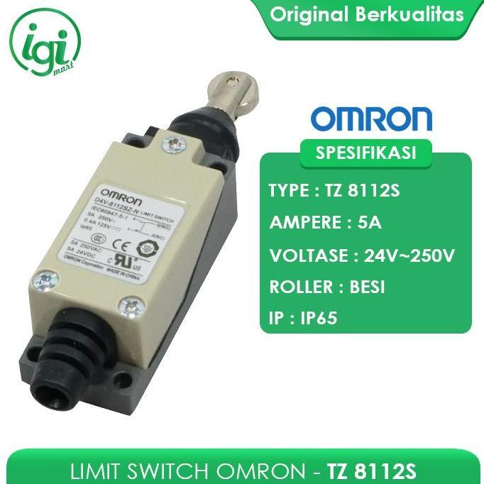 LIMIT SWITCH OMRON TZ-8112 / LIMIT SWITCH TZ8 OMRON
