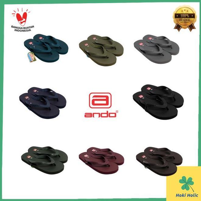 Sandal Jepit Pria Ando Hawaii Sendal Jepit Pria Pantai