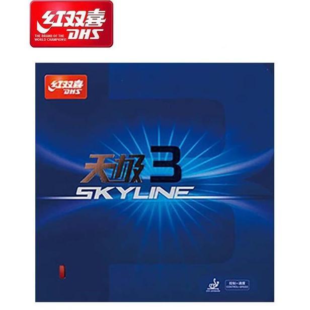 TERMURAH - DHS Double Happiness Karet / Rubber Skyline TG 3 (LICIN)