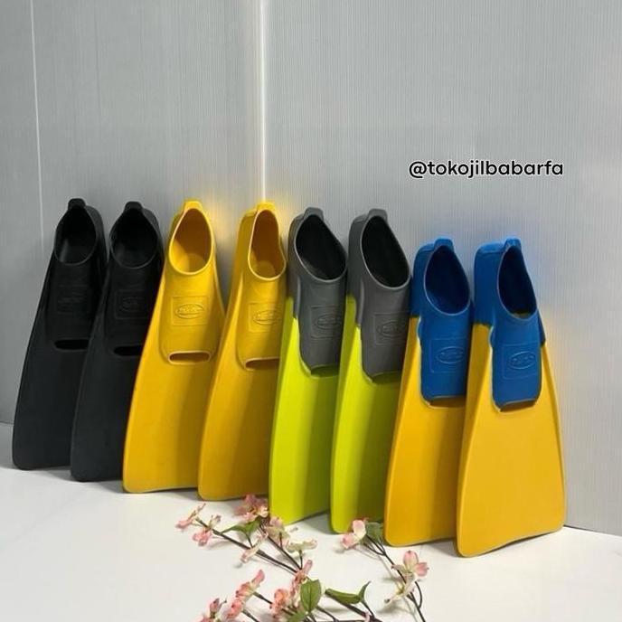 Esqu - Tja - Pantas - Kaki Katak Renang Pantas Fins Long Ploating - Sepatu Katak Long Fins Ori