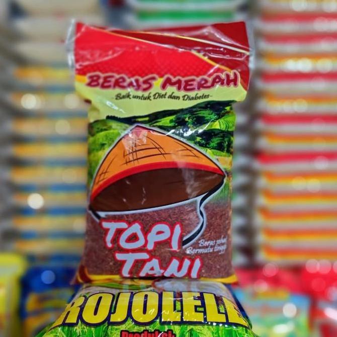 UZWAJAHSHOP - BERAS MERAH SUPER CAP TOPI TANI 5KG
