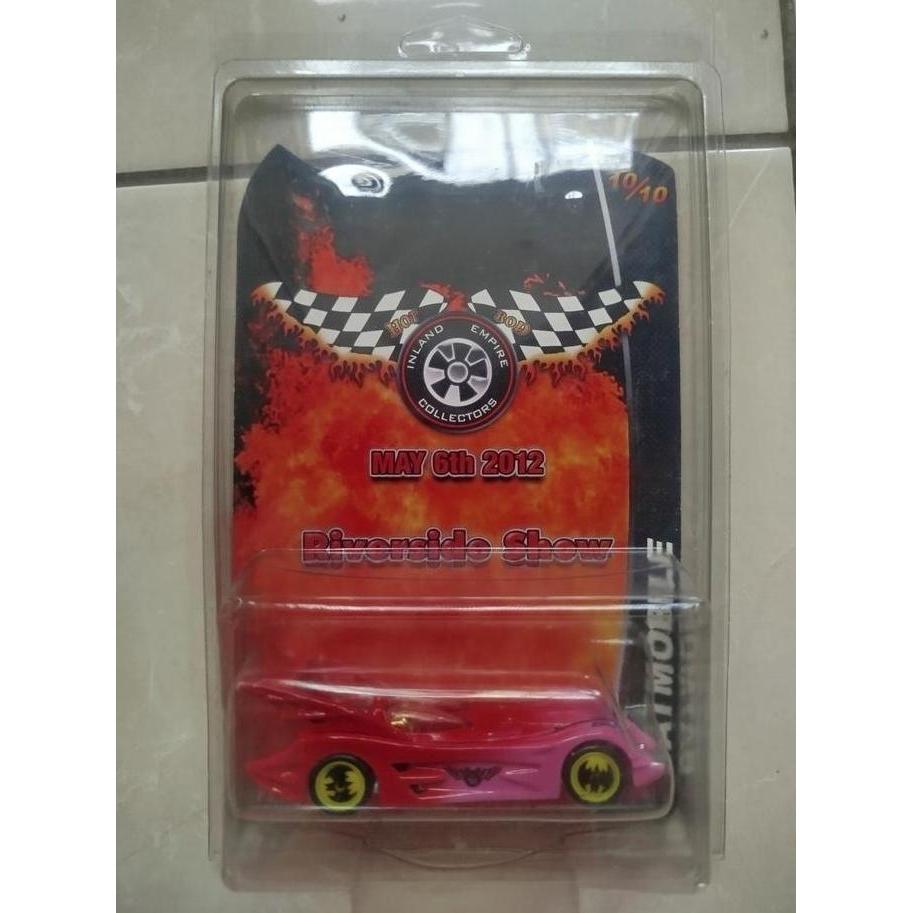 HOTWHEELS CONVENTION - BATMAN BATMOBILE - 2012 CONVENTION RIVERSIDE SHOW 10/10 MCS27