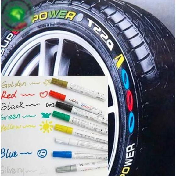 ZIURASTORE1211 - SPIDOL BAN PERMANENT MOTOR MOBIL ORIGINAL PEWARNA BAN F1  PAINT MARKER