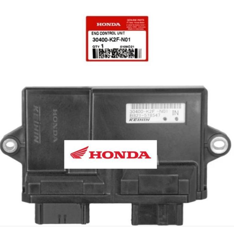 30400-K2F-N01 ECU ECM SCOOPY F1 ESP 2021-2022, SCOOPY PRESTIGE NON ISS, SCOOPY K2F ORI HONDA AHM