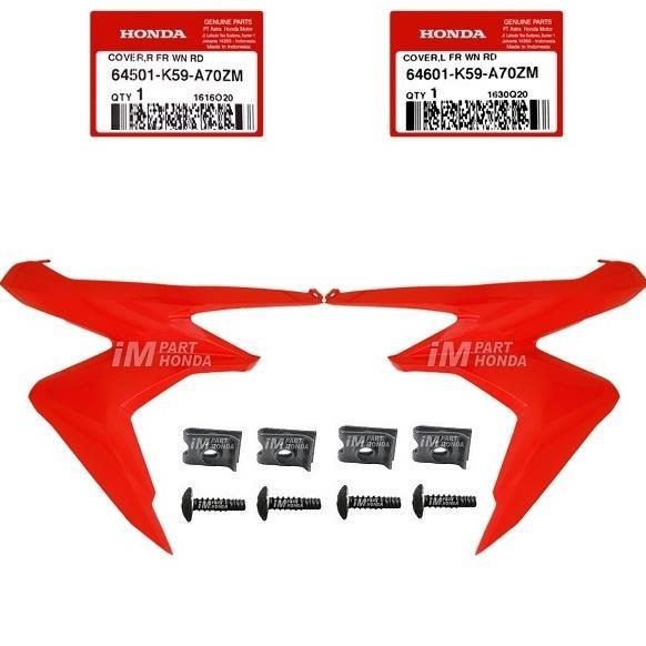 [KARGO HEMAT]64501-K59-A70ZM 64601-K59-A70ZM COVER SAYAP KANAN KIRI VARIO 125 LED K60R 2018 - 2019 M