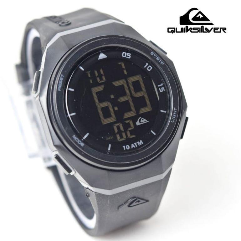ORIGINAL Jam Tangan Pria Digital Strab Rubber QuikSilver Tahan Air QS-333 KEKINIAN