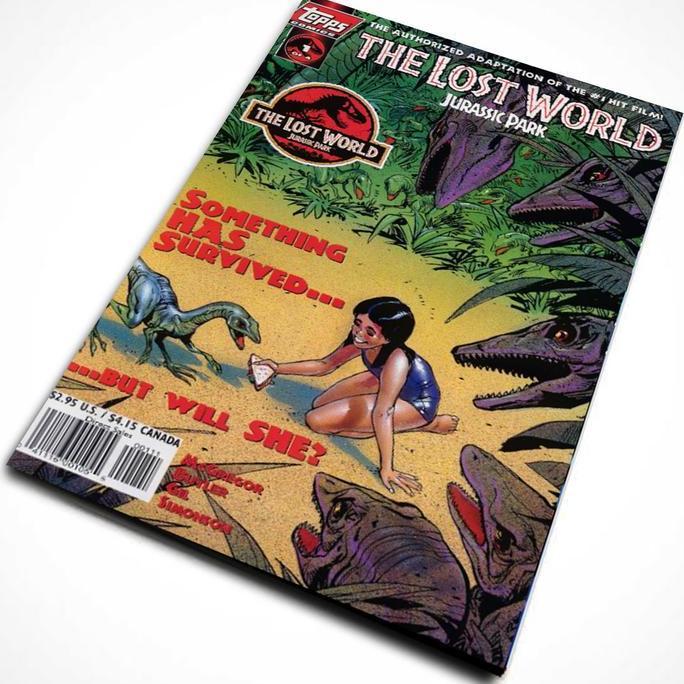 KOMIK JURASSIC PARK THE LOST WORLD 1-4 FB27